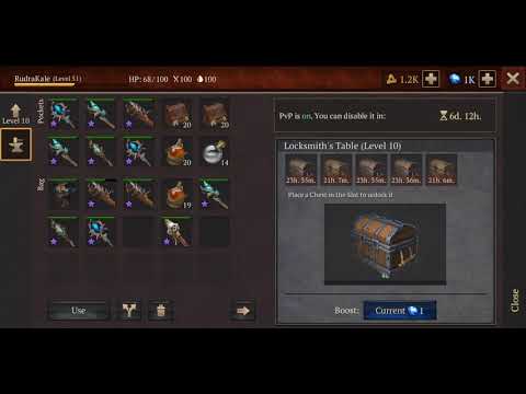 Pvp chest opening saga of Survival(2)