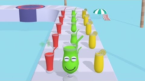 Juice Run Max Level - All Levels Gameplay (iOS & Android) Walkthrough Level 5-6