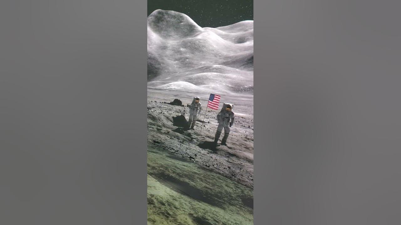 Astronauts Walking on the Moon! Astronauts Walking on the Moon!