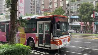 「臺北客運」462-FZ 紅57 行天宮往科技大樓 大宇四期低地板