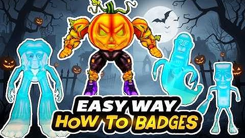 Roblox🎃Update | How to get 4 Badges in Morph World [BRAINROT HALLOWEEN]