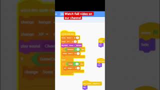 How To Build An AI Pet Game Using Scratch #shorts #viralshort #scratch