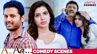 A Aa Movie Comedy Scenes || Nithiin, Samantha, Anupama || Trivikram || Aditya Movies