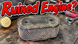 Plugged Air Filter Ruined a Engine?