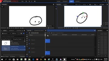 Hitfilm 4 Express - Importing Image Sequence and Exporting It as video.