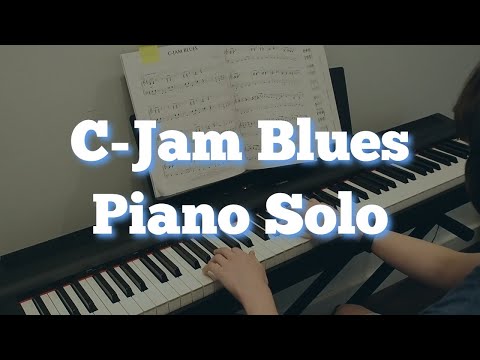 C-Jam Blues | Duke Ellington | Solo Jazz Piano Arrangement