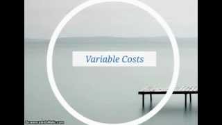Cost Behavior