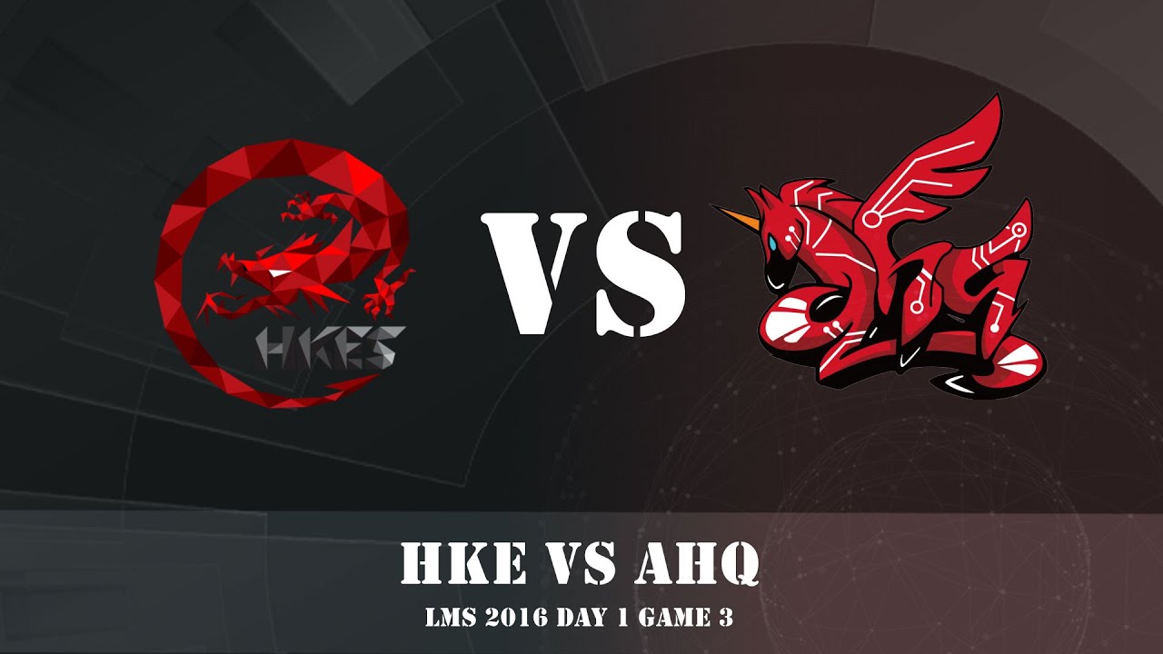 HKE vs AHQ - LMS 2016 - Day 1 - Game 3 - Highlights