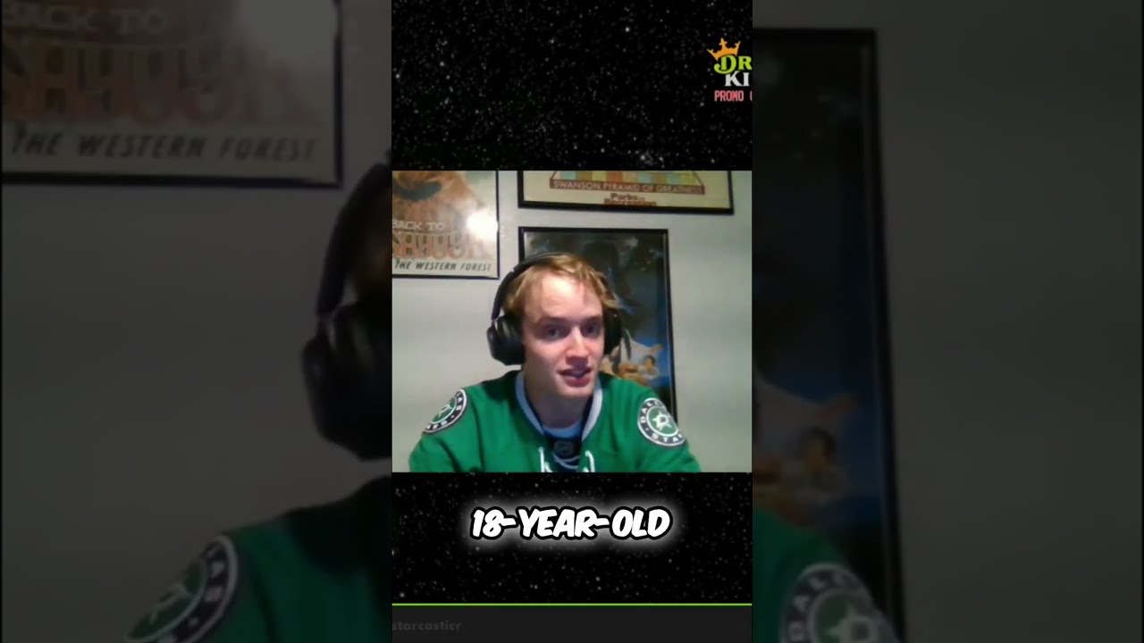 Justin Hryckowian Joins Dallas Stars With High Ceiling #shorts