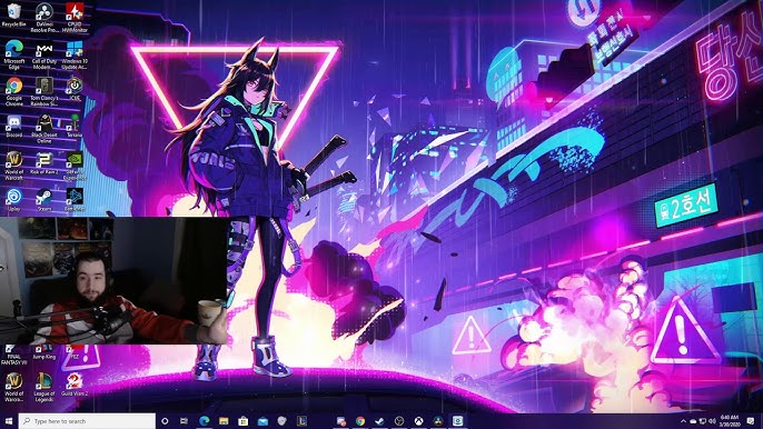 TUTORIAL - USANDO O WALLPAPER ENGINE COM TEMAS DO LEAGUE OF LEGENDS 