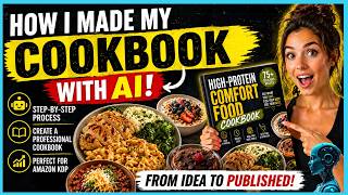 How I Created a High Protein 75 Page Cookbook with AI In Artistly | Step by Step KDP Guide screenshot 1