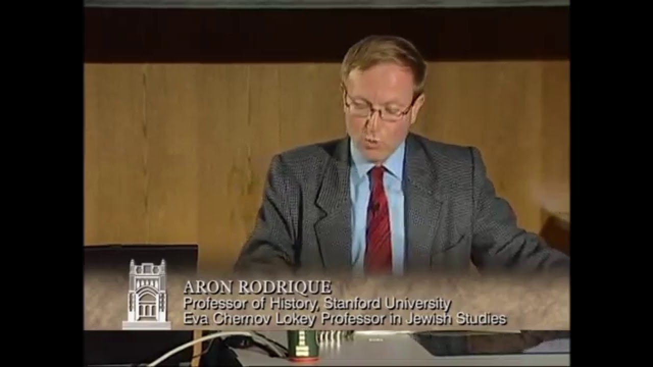 Stroum Lectures 2005: Rhodes, the Island of Memory- Aron Rodrigue