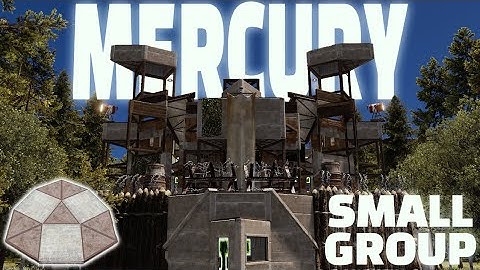 THE MERCURY - EGG BASE - 3 BUNKERS - SMALL GROUP - OPEN CORE Rust Base Design