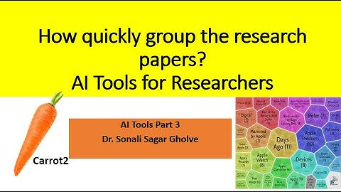 How quickly group the research papers? AI Tools for Researchers