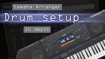Yamaha Drum Setup in depth | creating custom kit | tuning percussion instruments