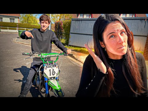 THEY BUY A MOTORCYCLE IN SECRET 😡