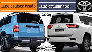 Toyota land cruiser Prado (2024) vs land cruiser 300. what is your choice?