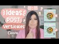 Crea POST VERTICALES  para INSTAGRAM con Canva ⚡️ APROVECHA este formato de publicación...