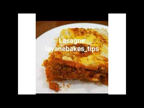 لازانيا-صوص-بولونازوكريمة-الجبن-راااائعة-lasagne-sauce-bolognaise-et-bechamel-au-fromage,-très-bon