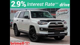 2019 toyota 4runner limited 4wd