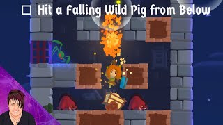 Hit a Wild Pig from below - Once Upon a Tower | Rosie Rayne screenshot 5