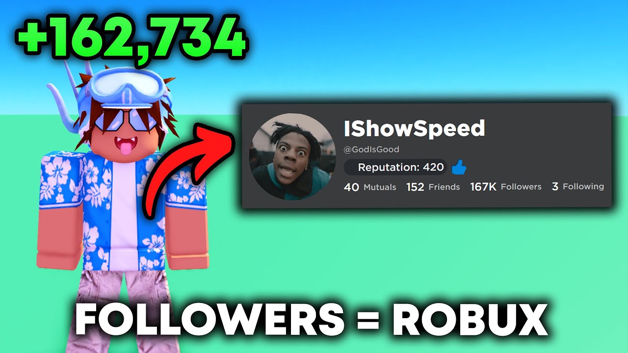 TURNING YOUR PROFILE FOLLOWERS INTO ROBUX! - YouTube