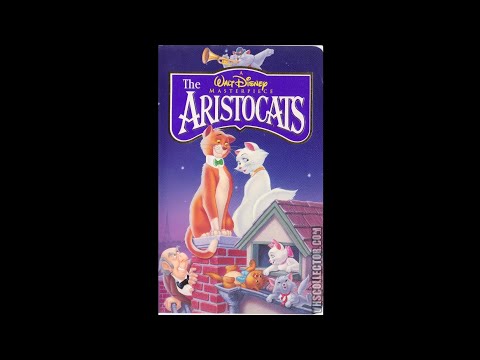 Opening to The Aristocats (1970) (VHS, 1996)