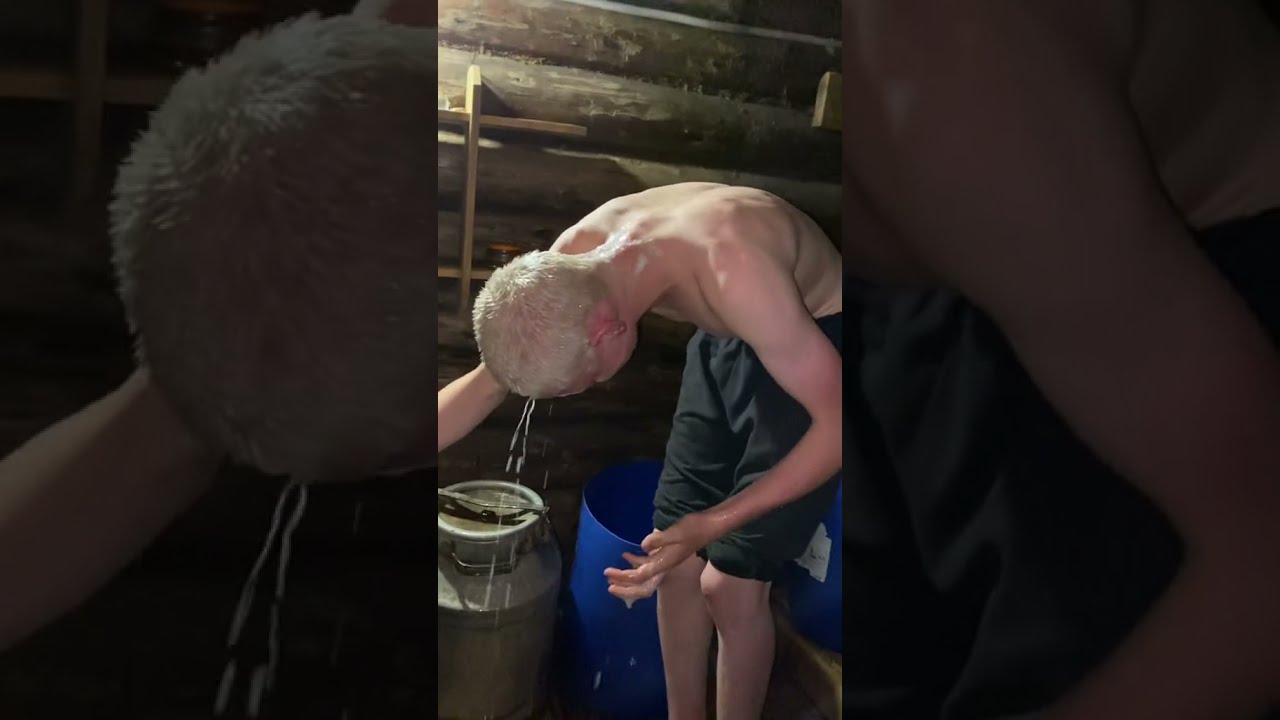 люди в бане