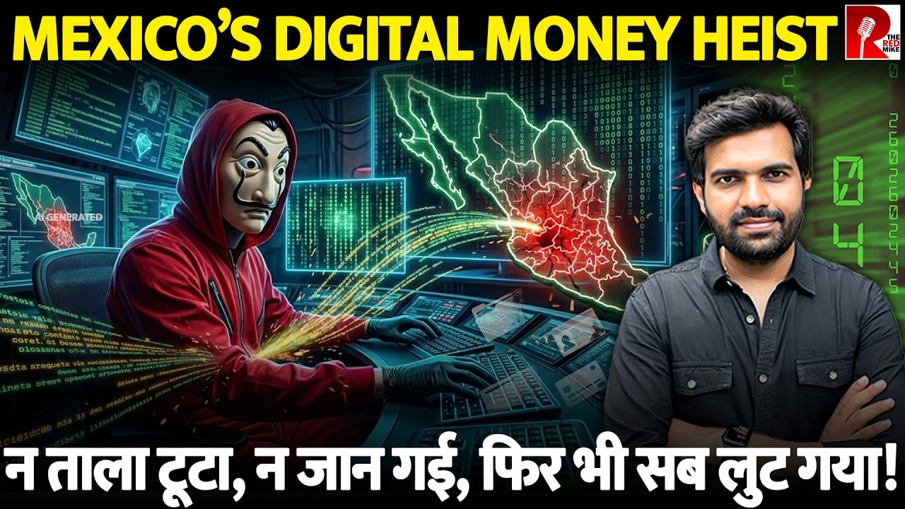 MEXICO’s DIGITAL MONEY HEIST EXPLAINED. बिना बंदूक की वो डकैती जिसने मेक्सिको को घुटनों पर ला दिया!