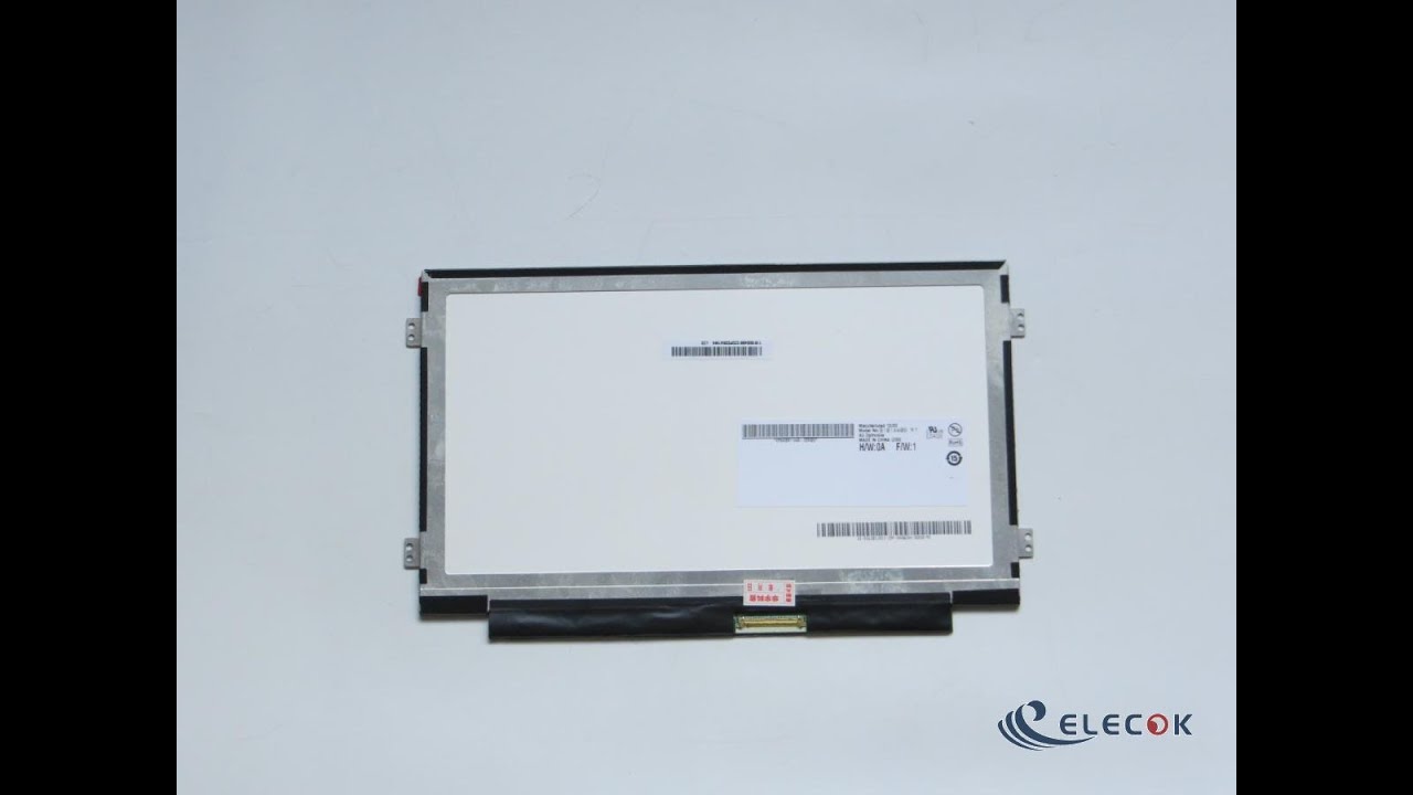 B101AW06 V1 HW0A 10.1" a-Si TFT-LCD Panel - YouTube