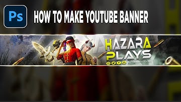 🔥 Create a PRO YouTube Gaming Banner in Photoshop | 2025 Tutorial