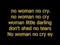 Bob Marley - no woman no cry (Lyrics)