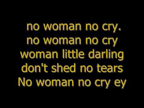 Bob Marley - no woman no cry (Lyrics)