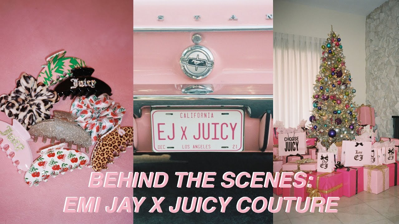 Emi Jay x Juicy Couture BTS Vlog - YouTube