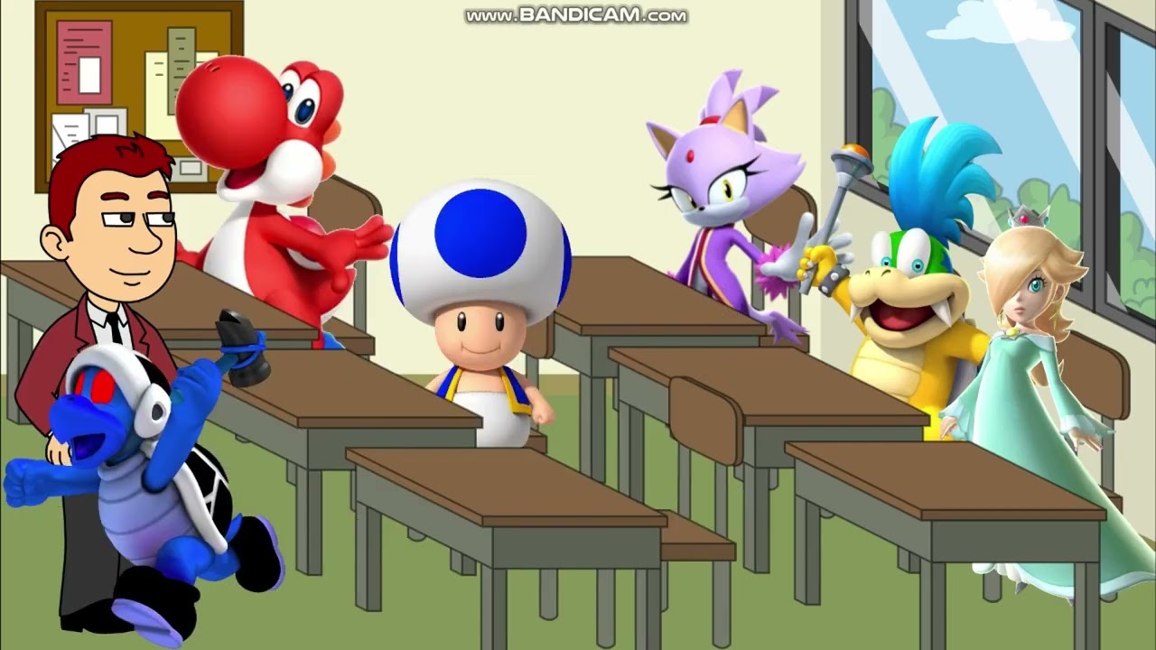 Dark Hammer Bro Pulls Down The Fire Alarm/Grounded