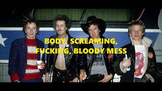 BODIES - SEX PISTOLS LYRICS