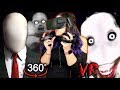 Slender Man in VR?! | Creepypasta 360 Reaction (Scariest So Far)