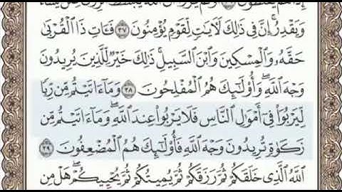 سورة الروم الصفحة 408 من الاية 33 الى 41 عبدالباسط عبدالصمد مجود