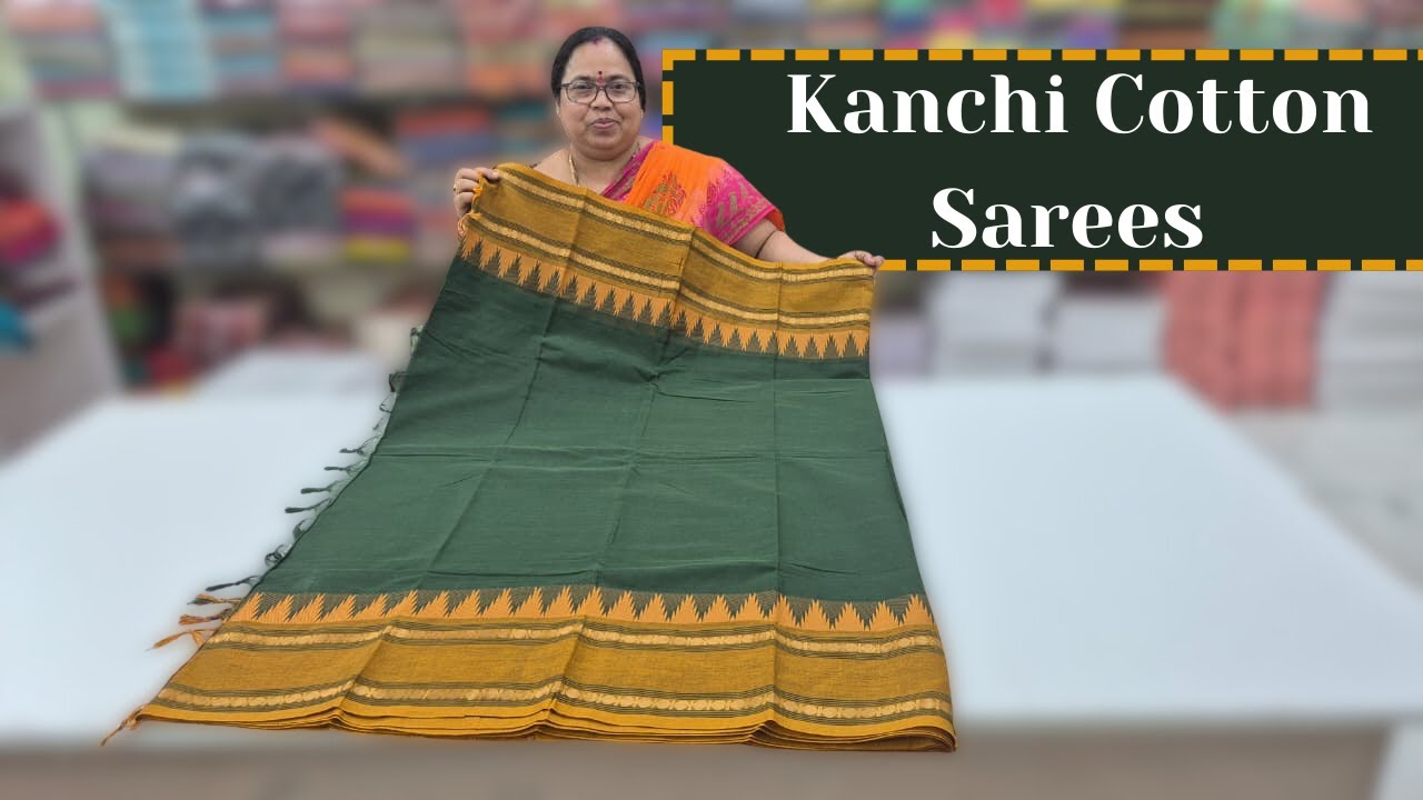 Kanchi Cotton Sarees || Wholesale Shop || GSR HANDLOOMS
