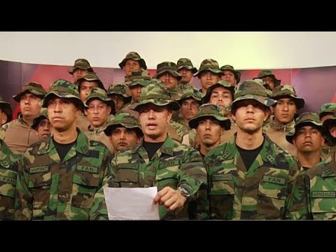 Grupo de militares venezolanos en Perú desconocen a Maduro y respaldan a Guaidó