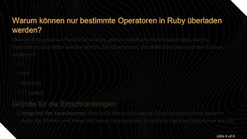 Verständnis der Einschränkungen von Rubys Operatorüberladung