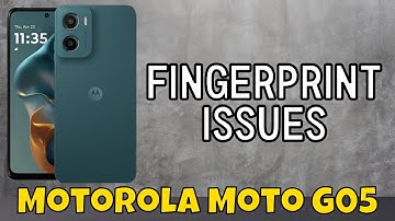 Motorola Moto G05 Fingerprint Sensor Not Working issue || How to solve the fingerprint issues