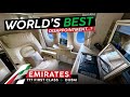 Emirates game changer 777 first class  brussels to dubai  a big disappointment