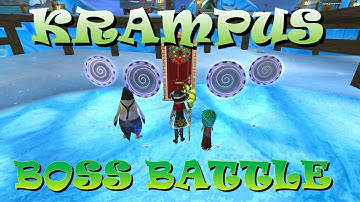 Wizard101- Yuletide Event: Krampus Boss Battle!