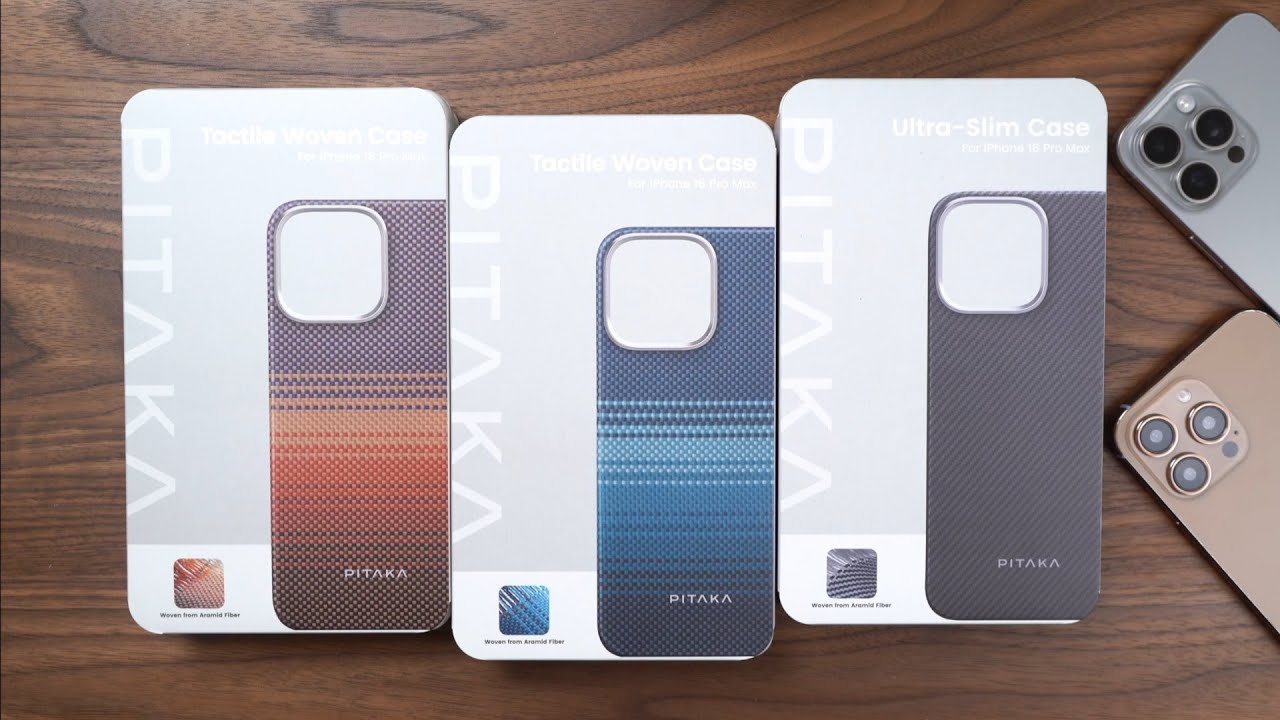 Apple iphone 16 Pro Max Pitaka Cases Unboxing ( Tactile