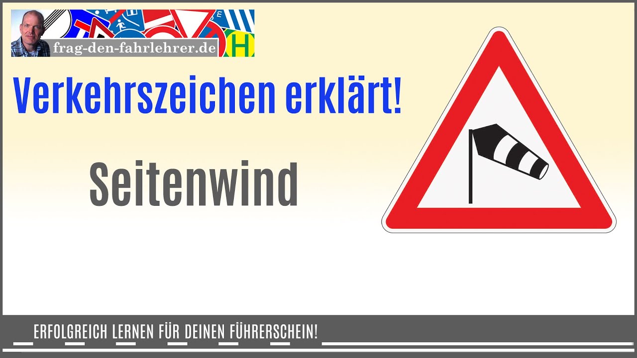 Wann Kann Starker Seitenwind Besonders Gefährlich Werden Wo findest du das Verkehrszeichen? Gefahrzeichen warnt vor Seitenwind