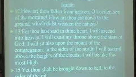 Divine Principle Introduction, The Fall, video #3/7