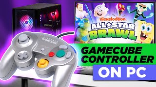 How To Setup Your Gamecube Controller On Pc Ssbu Nickelodeon All Stars Brawl Youtube