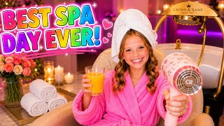 BEST SPA DAY 🧖🏻‍♀️ EVER! 🩷 | TREAT YOURSELF! 🌈 | GIRLS DAY | FUNNY VIDEO | HAIRSTYLE 🤩 | #viral #fyp