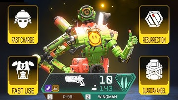 Using ALL GOLD Items with the WINGMAN in Apex Legends